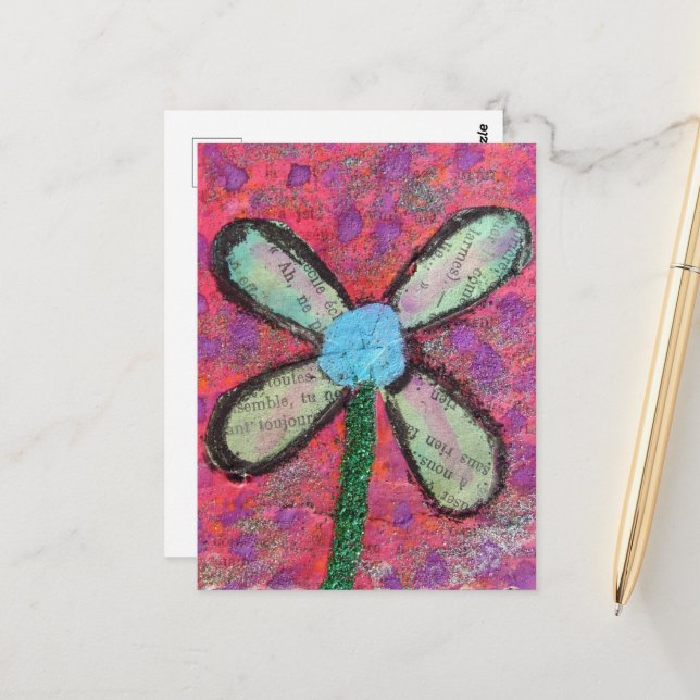 Blandad bläddringsmediesamling vykort (Fram/Back In Situ)