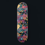 Blandad Blommigt Löv Berry Watercolor Mönster Mini Skateboard Bräda 18,5 Cm<br><div class="desc">Den här scenen och den moderna hösten mönster är perfekt för vintermånaderna. Den har handmålad burgundröd, burgundös lila, senapsbrun gult, brun kastanjd, grönt av grönt skog och marin blåa blommor och löv bouquet mönster ovanpå en ren svart bakgrund. Den är konstnärlig, trendig, land och varm. perfekten är designad för hemlandet...</div>