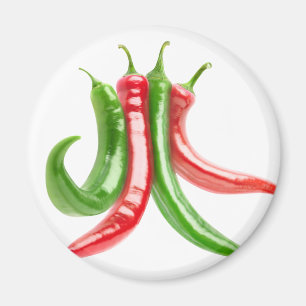 Blandad chilipeppar magnet