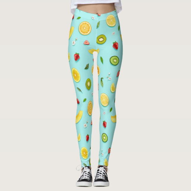 Blandad frukt leggings (Framsida)