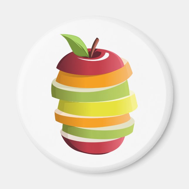 Blandad frukt magnet (Framsidan)