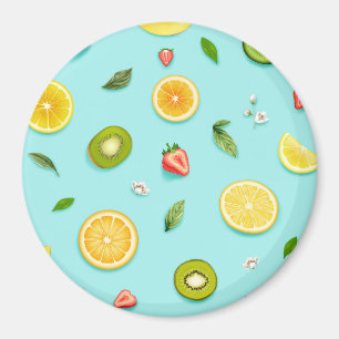Blandad frukt magnet
