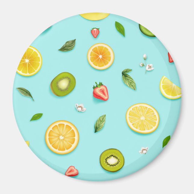 Blandad frukt magnet (Framsidan)