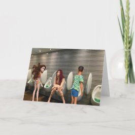 Blandad gender i vilorum. kort