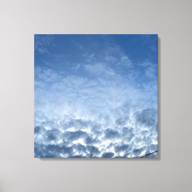 Blandad himmel canvastryck (Framsida)
