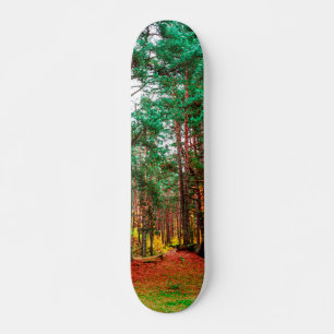Blandad hönskog mini skateboard bräda 18,5 cm