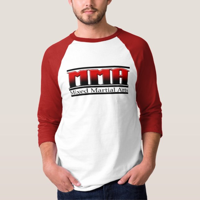 Blandad kampsportsvart för Muttahida Majlis-E-Amal T-shirt (Framsida)