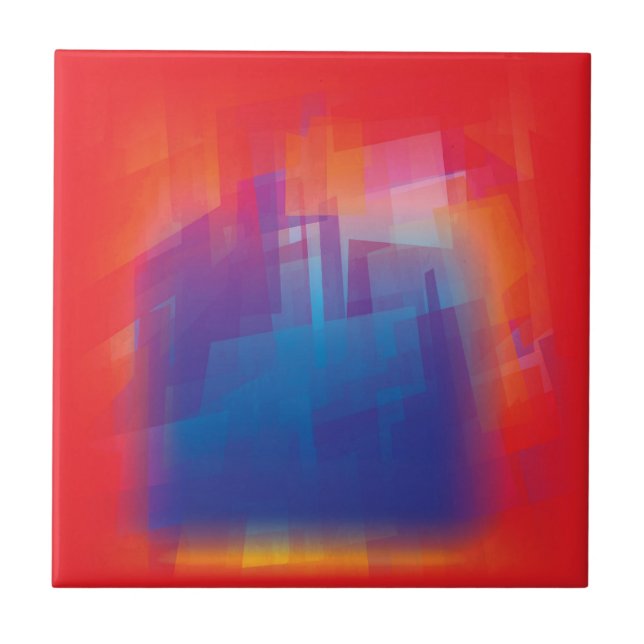 Blandad keramisk platta Färg 2 Kakelplatta (Framsidan)