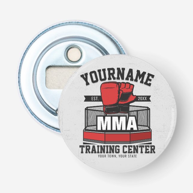 Blandad martialkonst ADD NAMN MMA Fight Training Flasköppnare (Framsidan)