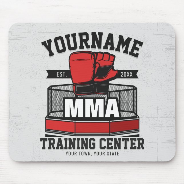 Blandad martialkonst ADD NAMN MMA Fight Training Musmatta (Framsidan)