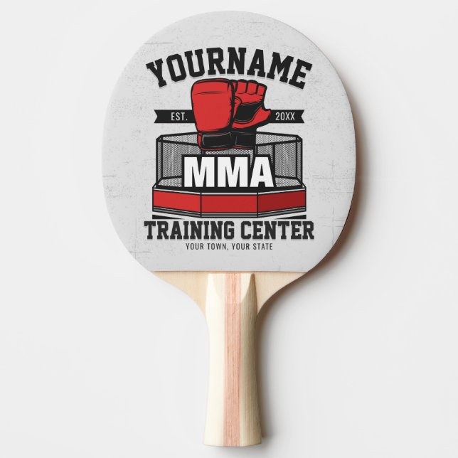 Blandad martialkonst ADD NAMN MMA Fight Training Pingisracket (Framsidan)