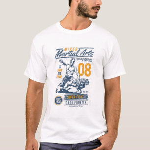 Blandad martialkonst Älskare Kung fu Fighter Kendo T Shirt