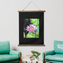 Blandad Media Digital Art Hanging Tapestry