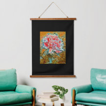 Blandad Media Digital Art Hanging Tapestry