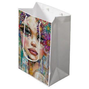 Blandad Media Kollage Porträtt Konst (6)