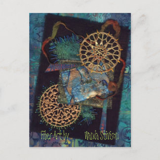 Blandad mediefotart vykort