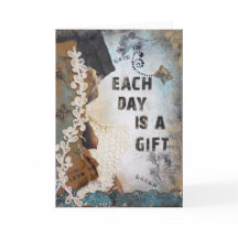 Blandad mediekonst varje dag är en gåva