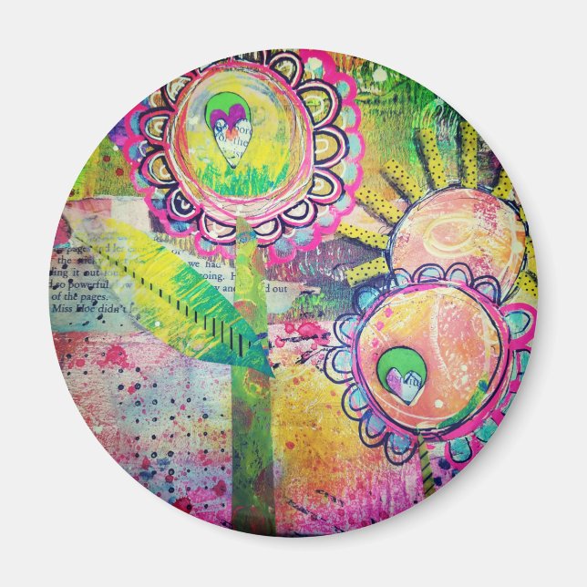 Blandad medielagnet magnet (Framsidan)