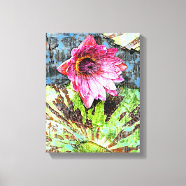 Blandad mediemangens väggkonst canvastryck