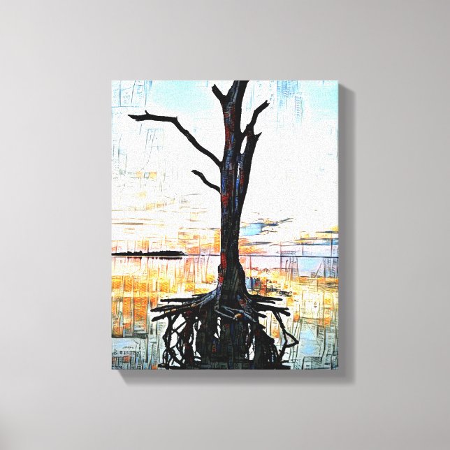 Blandad mediemangens väggkonst canvastryck (Framsida)