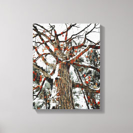 Blandad mediemangens väggkonst canvastryck