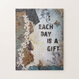 Blandad medieoffert varje dag är en gåva pussel