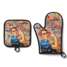 Blandad mediepinationell Rosie Riveter