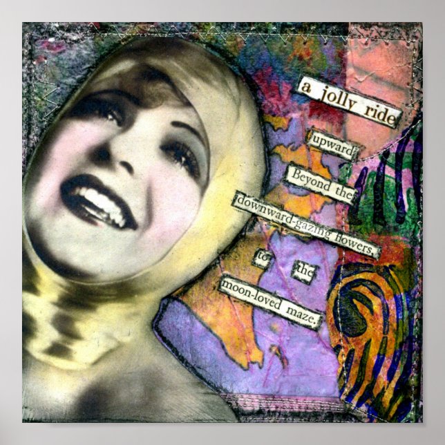 Blandad mediesortering utskriven på arbetsyta poster (Framsidan)