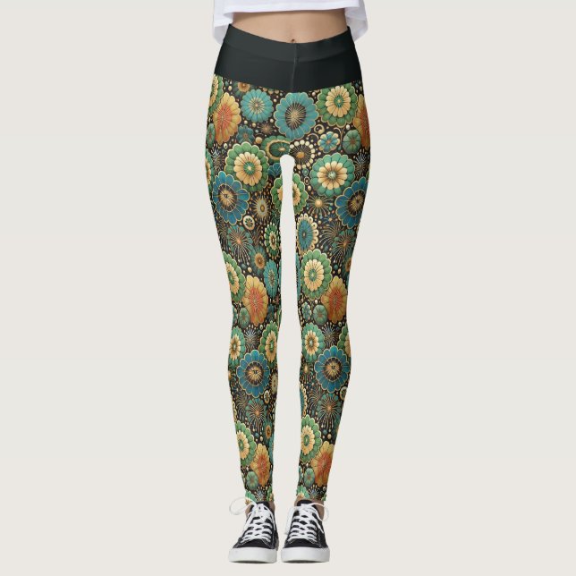 Blandad Melodi Leggings (Framsida)