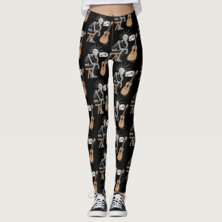 Blandad Music Robot Leggings