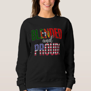 Blandad och stolt medborgare halv portugisisk halv t shirt