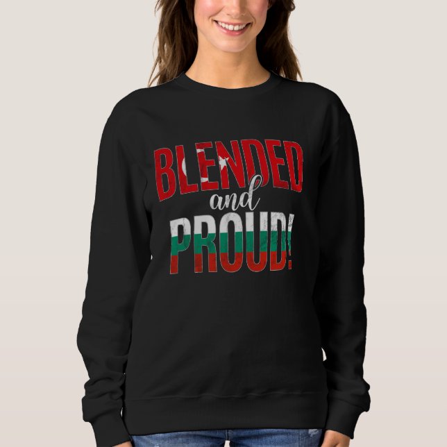 Blandad och stolt medborgare halv turkisk medborga t shirt (Framsida)