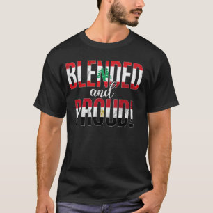Blandad och stolt nationalitet halv libanesisk hal t shirt