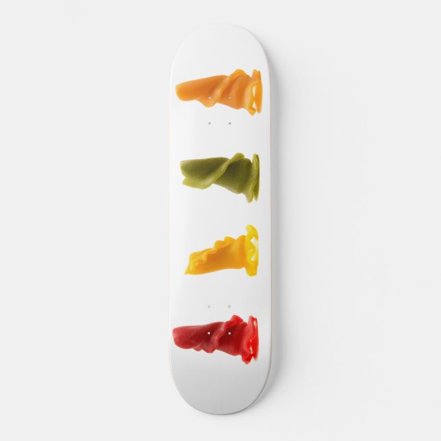 Blandad pasta med konstig mini skateboard bräda 18,5 cm (Framsida)