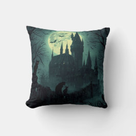 Bländad platta Halloween Square Pillow Kudde