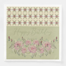 Blandad söt Blommigt och Mönster