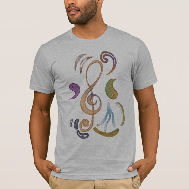 blandad teori t-shirt (Framsida)