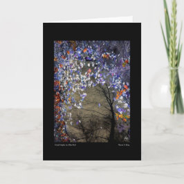 Blandade äpplen på hösten Bassäng Kort