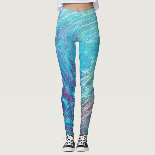Blandade band för Media Girl Leggings (Framsida)