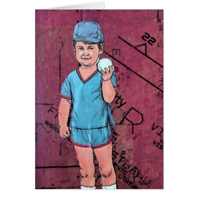 Blandade baskiska medier hälsningskort (Framsidan)