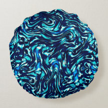 Blandade blå och cyan kurvor