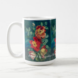 Blandade blommor av Jaqueline Cheron Bayard Kaffemugg