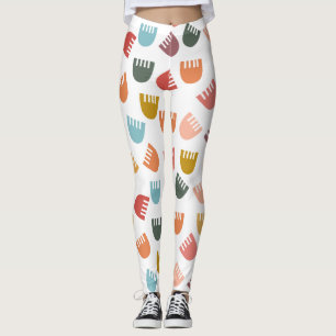 Blandade Boho Flowers Leggings