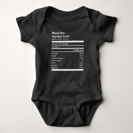 Blandade Desi Nutrition Facts Baby Jersey T-Shirt
