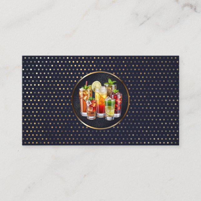 Blandade drycker | Blandologi Visitkort (Framsida)