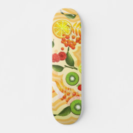 Blandade frukter 6 mini skateboard bräda 18,5 cm