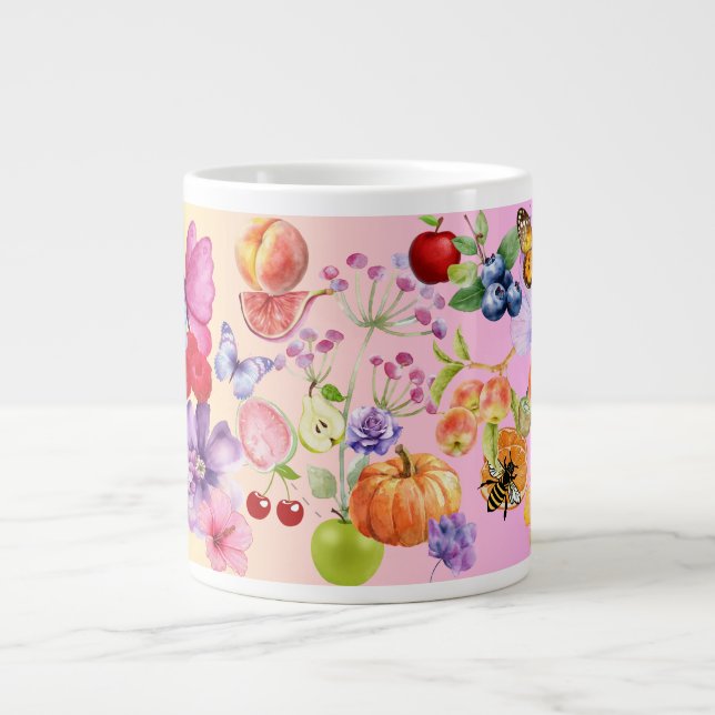 Blandade frukter jumbo mugg (Framsidan)
