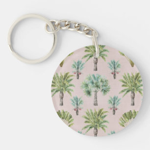 Blandade gröna palmträd