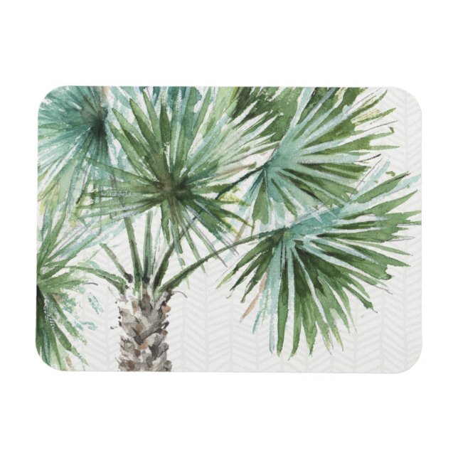 Blandade Gröntar I Tropical Handflatan Magnet (Horisontell)