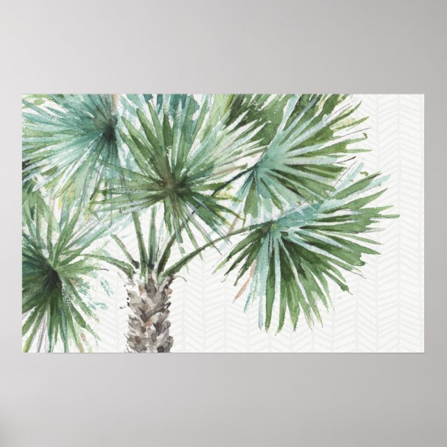 Blandade Gröntar I Tropical Handflatan Poster (Framsidan)